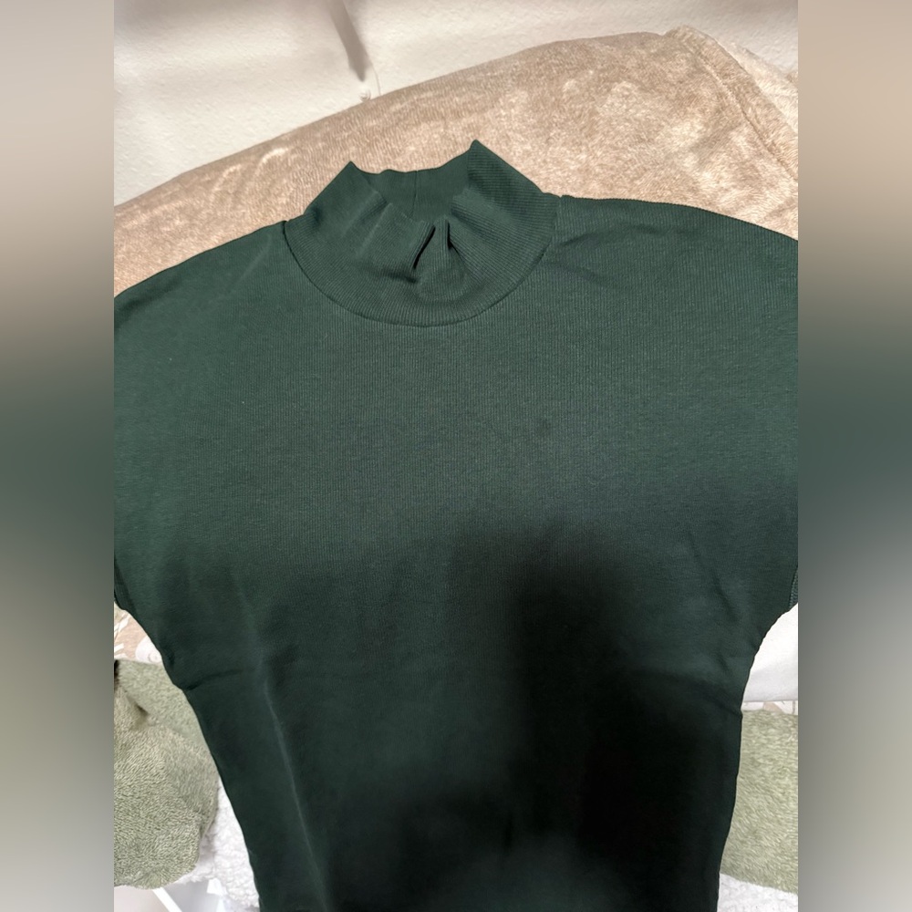 Zara Forest Green Short Sleeve Tee